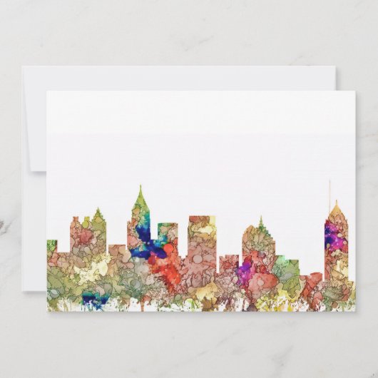 Atlanta Georgia Skyline SG-Faded Glory (Voorkant)