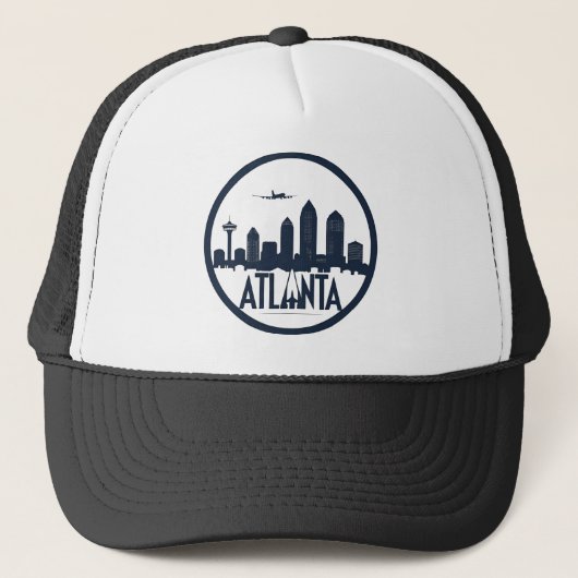 Atlanta Georgia Skyline Trucker Pet (Voorkant)