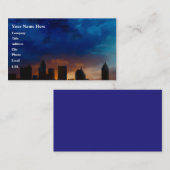 ATLANTA GEORGIA SKYLINE VISITEKAARTJE (Voorkant / Achterkant)