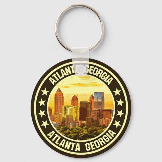 Atlanta Georgia Sleutelhanger (Voorkant)