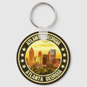 Atlanta Georgia Sleutelhanger (Achterkant)