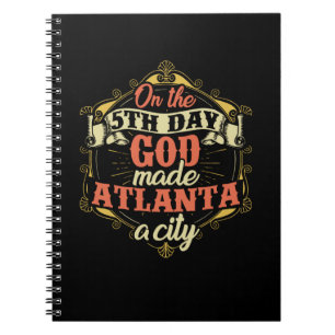 Atlanta Georgia Stad Notitieboek