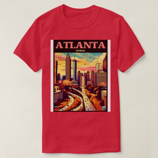 Atlanta Georgia TShirt (Design devant)