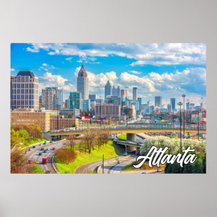 Atlanta, Georgia, Verenigde Staten Poster