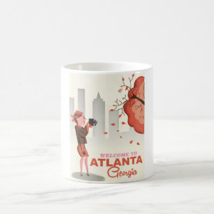 Atlanta Georgia vintage-poster Koffiemok