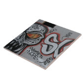 Atlanta Graffiti Tile Tegeltje (Zijkant)