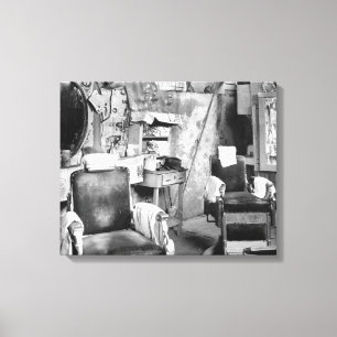Atlanta Kapperszaak, 1936 Canvas Afdruk