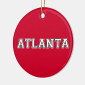 Atlanta Keramisch Ornament (Links)