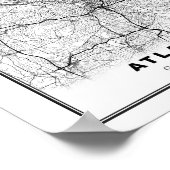 Atlanta Map Poster (Hoek)