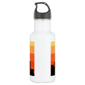 Atlanta met 8 bits Skyline ATL Waterfles (Achterkant)