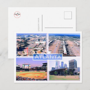 Atlanta - Mosaic - Verenigde Staten - Briefkaart
