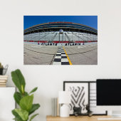 Atlanta Motor Speedway Poster (Thuiskantoor)