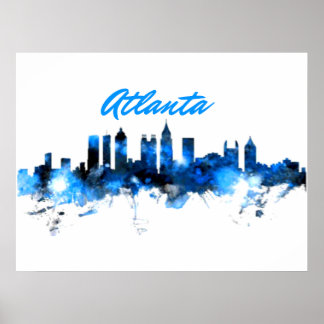 Atlanta ontwerp poster
