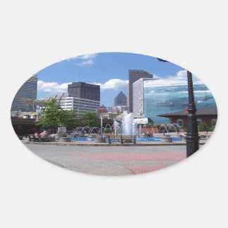 Atlanta Ovale Sticker