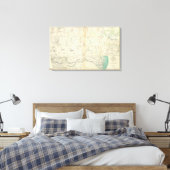 Atlanta-Savannah march Canvas Afdruk (Insitu (Slaapkamer))