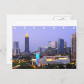 Atlanta Skyline (1) Briefkaart (Voorkant / Achterkant)