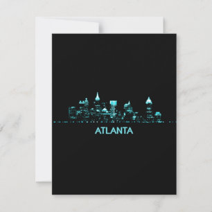 Atlanta Skyline Bedankkaart