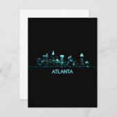 Atlanta Skyline Bedankkaart (Voorkant / Achterkant)