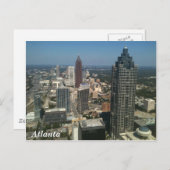 Atlanta skyline briefkaart (Voorkant / Achterkant)