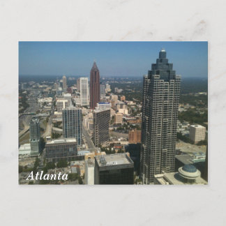 Atlanta skyline briefkaart