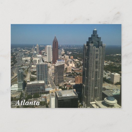 Atlanta skyline briefkaart (Voorkant)