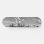 Atlanta Skyline Skateboard (Horizontaal)