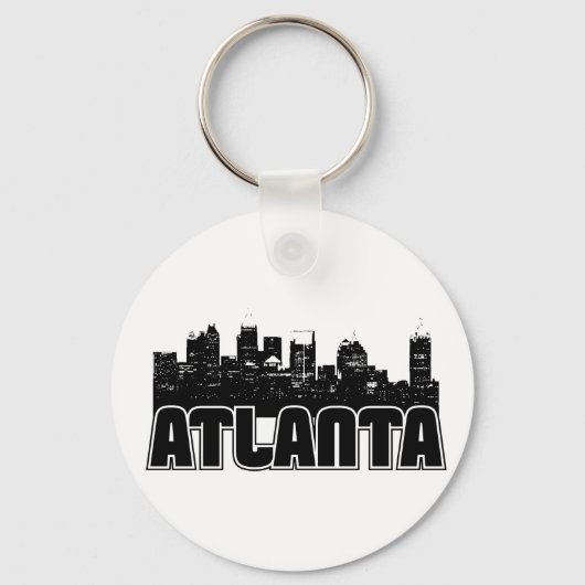 Atlanta Skyline Sleutelhanger (Voorkant)