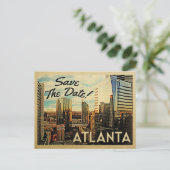 Atlanta sparen de Datum  Briefkaarten (Staand voorkant)