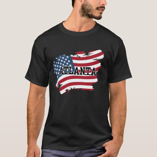 Atlanta USA T-shirt (Voorkant)