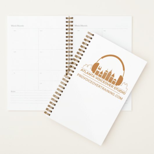 Atlanta Voicover Studio PLANNER (klein) (Display)