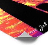 Atlanta Zonsondergangen Poster (Hoek)