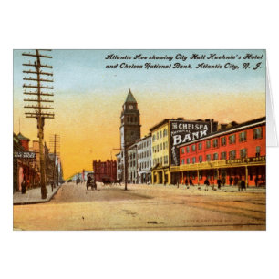 Atlantic Ave., Atlantic City 1908 Vintage