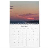 Atlantic Beach Skies Calendrier du mur de douze mo (Mar 2026)