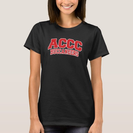 Atlantic Cape Community College Buccaneers 01 T-shirt (Voorkant)