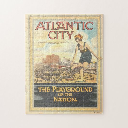  Atlantic City 20s Puzzle Legpuzzel (Verticaal)