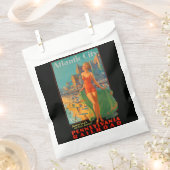 Atlantic City Beach Beauty  Artwork Bedankzakje (Geknipt)