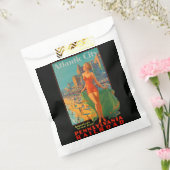 Atlantic City Beach Beauty  Artwork Bedankzakje (Gezegeld)