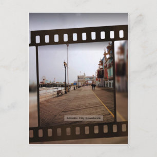 Atlantic City Beach Boardwalk sur film