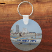 Atlantic City Beach Sleutelhanger (Voorkant)