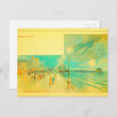 Atlantic City Boardwalk Briefkaart (Voorkant / Achterkant)