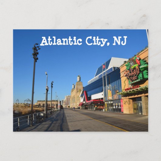 Atlantic City Boardwalk Briefkaart (Voorkant)