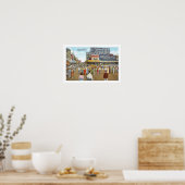  Atlantic City Boardwalk Pier Print (Keuken)