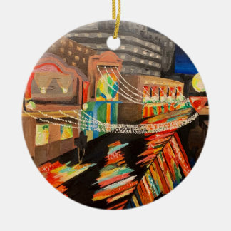 Atlantic City boardwalk schilderij ornament