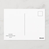 Atlantic City Boardwalk Sunset, Briefkaart (Achterkant)