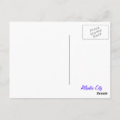 Atlantic City Briefkaart (Achterkant)