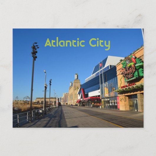 Atlantic City Briefkaart (Voorkant)