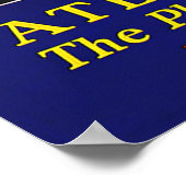 Atlantic City Het speelveld van de wereld Poster (Hoek)