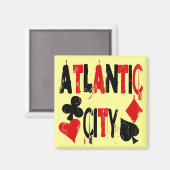 Atlantic City Magneet (Voorkant / Achterkant)