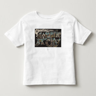 Atlantic City, New Jersey - grote brievenbussen Kinder Shirts