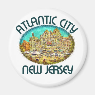 Atlantic City, New Jersey Magneet